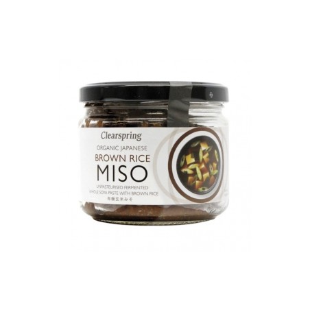 Genmai Miso 300gr. Clearspring. 6ud.